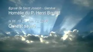 Qui est sauvé ?