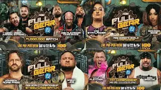 AEW FULL GEAR 2025 PREDICTIONS 