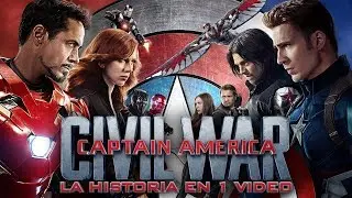 Capit&aacute;n America: Civil War I La Historia en 1 Video