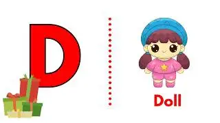 30 words from letter D/ D letter words/English Alphabet for kids/English vocabulary for kids