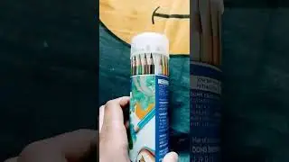 unboxing of colour pencil 24 shades super soft