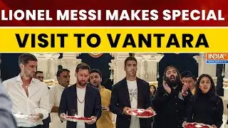 Lionel Messi Visits Vantara, Gujarat | Participates in Nariyal Utsarg & Matka Phod