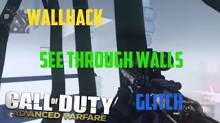 COD Advanced Warfare Glitches -  WALL HACK GLITCH ONLINE See Through Walls! (AW Glitches)