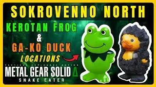 Sokrovenno North - Kerotan Frog & Ga-Ko Duck Locations - Metal Gear Solid Delta