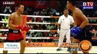 Khmer Boxing, BTV Boxing, Vong Noy&nbsp;Vs.Thai, ​​26 June 2016