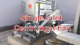 Kruger Single Inlet Centrifugal Fan Installation Inspection