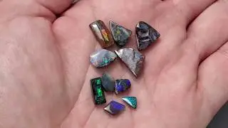 Custom boulder opal ring / opal ring / custom opal ring / black opal ring / custom opal jewelry