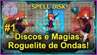 (Demo)#1 Discos e Magias: Roguelite de Ondas! - Spell Disk