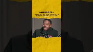 #larussell I used my entire salary to fund my music career. 🎥 @TonyTheCloser