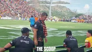 JASON DEMETRIOU - PNG KUMULS HEAD COACH - FROM THE SIDELINES#thescoop @BenjaminKoitaka