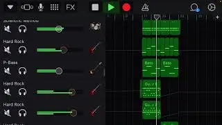 Pop punk/rock attempt on Garageband