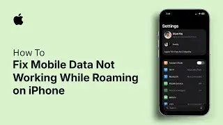 How to Fix Mobile Data Not Working While Roaming on iPhone