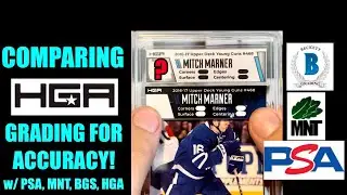 TESTING HGA GRADING FOR ACCURACY! HGA vs PSA, BGS, MNT, and even their own cracked HGA slabs!