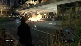 WATCH_DOGS&trade;Gas Station Explosion