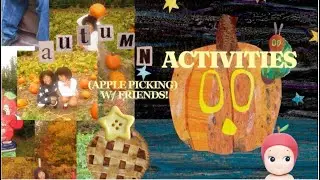 cozy autumn activities ✩ 🍂☕🪐 (apple/pumpkin picking + movie night with friends!)