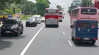 Departing - Dau Bus Terminal, Pampanga, Philippines