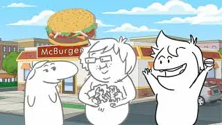 Oneyplays Animated: Corys McDonalds Happy Meal Adventure