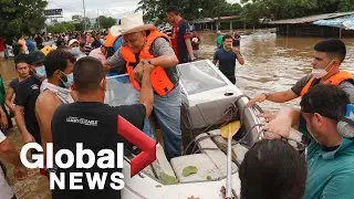 Hurricane Iota: Nicaragua hit by 2nd hurricane in 2 weeks