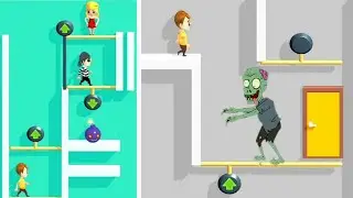 Pin pull game - walkthrough - all levels - ( 25 - 30 ) - pin pull gameplay - android ios.