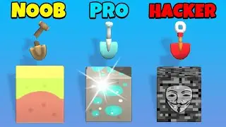NOOB vs PRO vs HACKER - Merge Miners