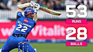 Kane Williamson Batting Today 53(28) vs Southern Braves | The Hundred 2025 | Ball by Ball Highlights