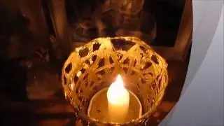 DIY FOR RUSSIAN | CANDLESTICK OWN HANDS!