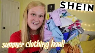 a fun summer clothing haul 2020! - SHEIN, amazon & more
