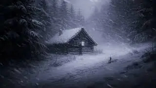 Cabin in a Blizzard &ndash; Relaxing Winter Night | Wind and Snow Sounds for Relaxation and Sleep&rdquo;