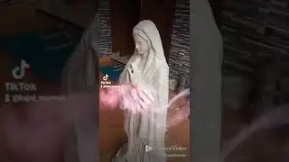 The best quality white marble statue of the Virgin Mary