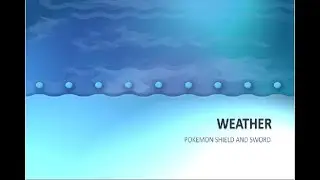 How to WEATHER correctly Pok&eacute;mon shield and sword (gen8)
