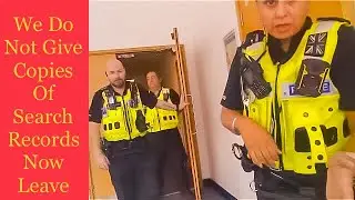 Kicked Out Police Station For Trying To Get Search Record​⁠@UKAuditor