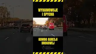 🤬 Road rage KOMBO - agresywna jazda kierowcy Seata #piracidrogowi