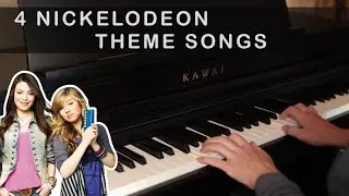 Nickelodeon Show Themes (Victorious, iCarly, ...) - Piano Covers by Dominic Mathis