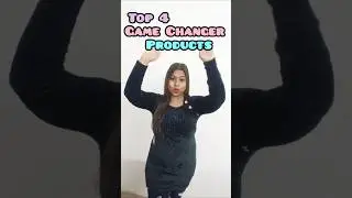 Top 4 Game Changer Products 🎖️ Girls Must Watch 😱 ! || #makeup #shorts #fashion #tranding