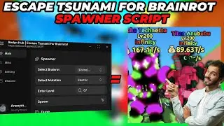 [2026 UPDATED] Redyn Hub Escape Tsunami For Brainrots Spawner Script | Dupe Divine Brainrots NO KEY