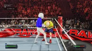 WWE 2K24 Max Bunny VS Caillou