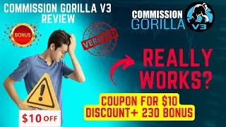 COMMISSION GORILLA v3 REVIEW AND DEMO 2023 |  commission gorilla v3 review