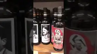A Large Numbers of Wine's Bottles With Hitler Image Found in Italy Liquor Store