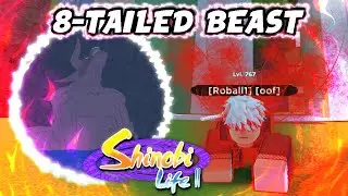 How I Became the 8 Tailed Jinchuriki in Shinobi Life 2! | Roblox