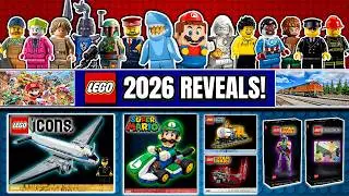 LEGO 2026 REVEALS! Super Mario, Star Wars, Botanicals, City & MORE!