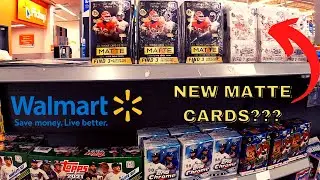 *NEW* WALMART NFL Sports Matte Hanger Sports Cards and the return of Tops Chrome!