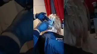 Bob hajvágás + melír és festés