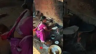 चुलीवरची भाकरी #konkan #outdoor #cooking #village #morning #peace #india #maharashtra #farmer #bread