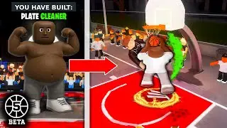 I Made The FATTEST Slasher Build In Rb World 5 and Its BROKEN.. | Roblox Basketball