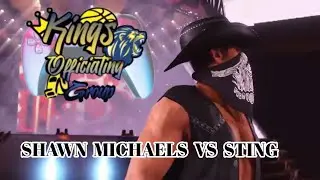 Shawn Michaels vs Sting