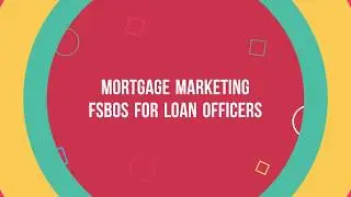 Mortgage Marketing FSBOs for loan officers | For Sale by Owner System