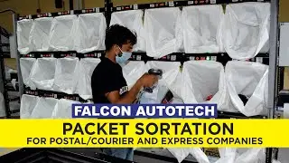Put To Light Parcel/Packet Sortation for Postal, Courier and Express Companies (CEP)