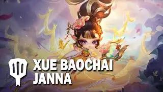 Xue Baochai Janna Chibi Preview (Chinese Server) - Golden Spatula