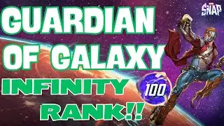 GUARDIAN OF GALAXY FOR INFINITE RANK !!!  | MARVEL SNAP INFINITE DECK | GUARDIAN GALAXY PRIORITY