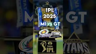 MI VS GT #ipl2025 comparison